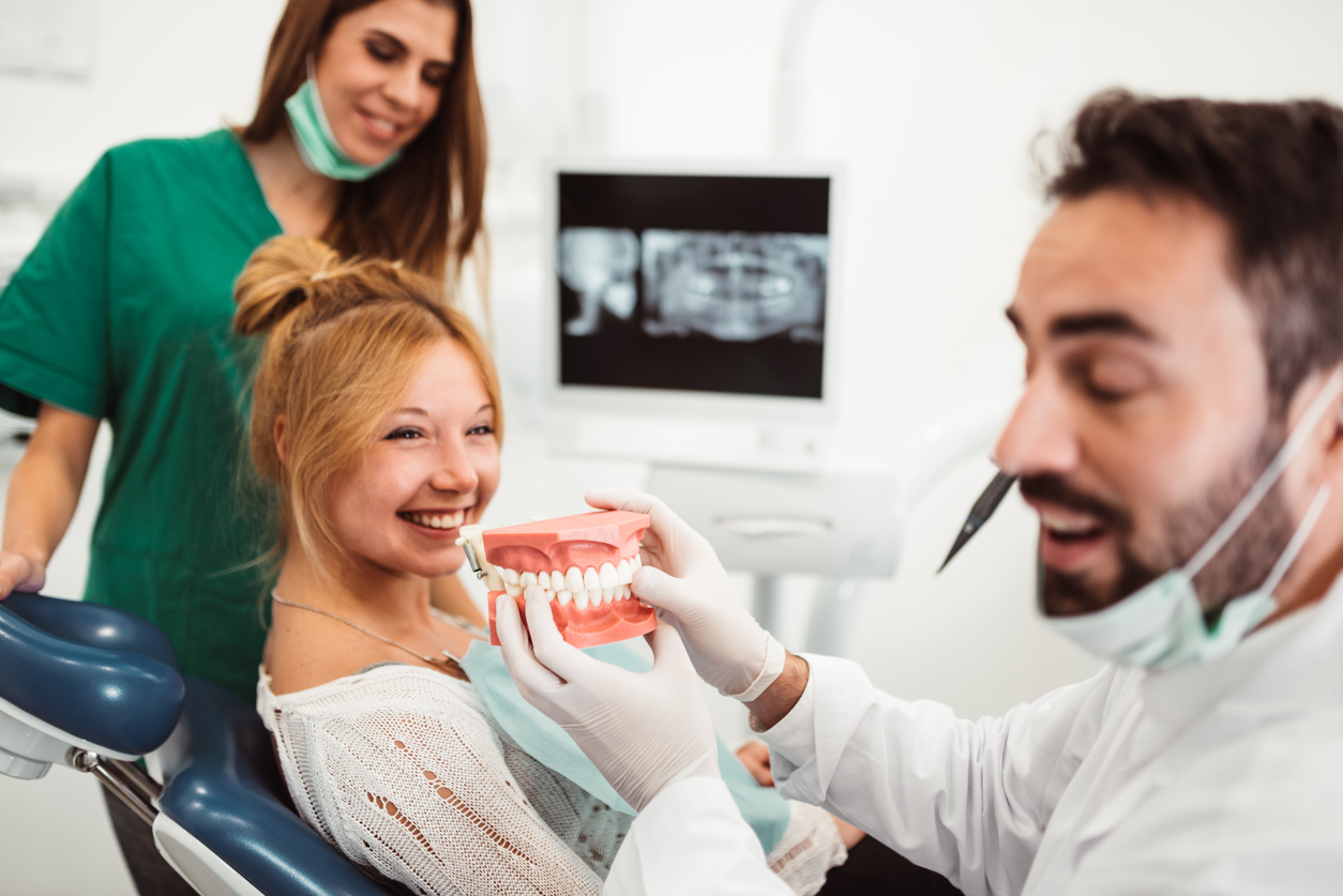 implantes dentales en la función oral